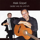 CD-Cover Maik Göpel "Lieder wie du und ich"
